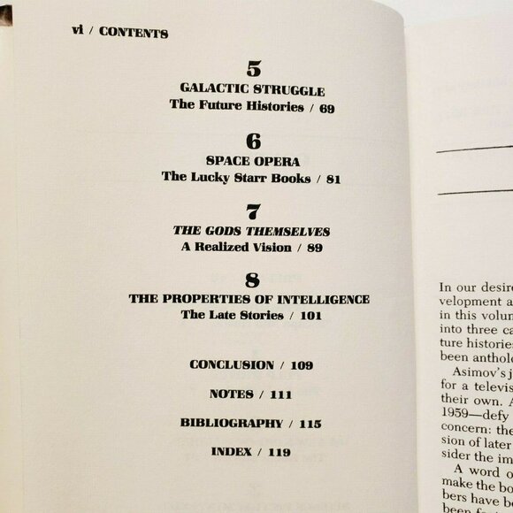 Isaac Asimov Recognitions by Fiedler & Mele 1982 biography Hardcover book - Picture 6 of 7